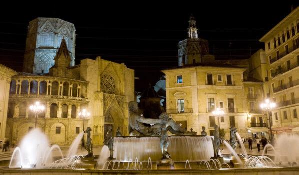 Valencia, Spain - Plaza de la Virgen (Virgin Square)